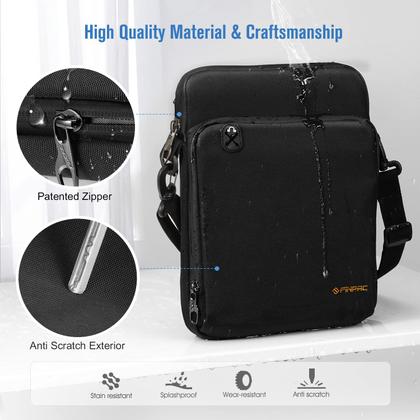 Imagem de Capa para Tablet com Bolsa de Ombro, Universal, 11', Preto