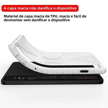 Imagem de Capa Para Tablet De Jogos Nubia Red Magic 3 pro À Prova De Choque, Proteção Completa Em TPU E PC Com