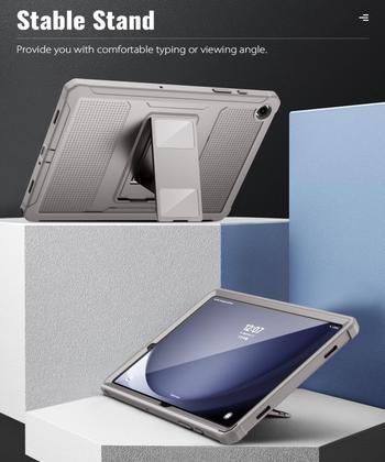 Imagem de Capa para tablet MoKo Galaxy Tab A9 Plus 11" 2023 Rugged Clay