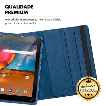 Imagem de Capa Para Tablet Multilaser M7 M7s Plus M7 Plus M7s M7 Go Giratória Anti Impacto + Pelicula de Vidro