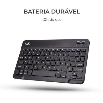 Imagem de Capa Para Tablet Samsung Galaxy Tab A7 10.4" Polegadas Couro WB Com Teclado