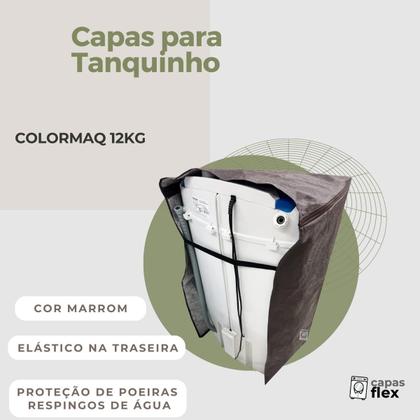 Imagem de Capa para tanquinho colormaq 12kg impermeável flex