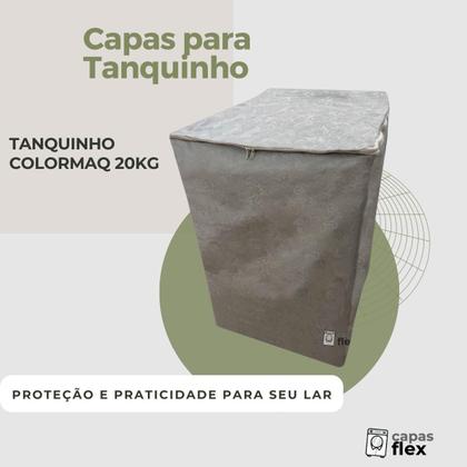 Imagem de Capa para tanquinho colormaq 20kg impermeável flex