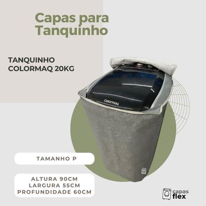 Imagem de Capa para tanquinho colormaq 20kg impermeável flex