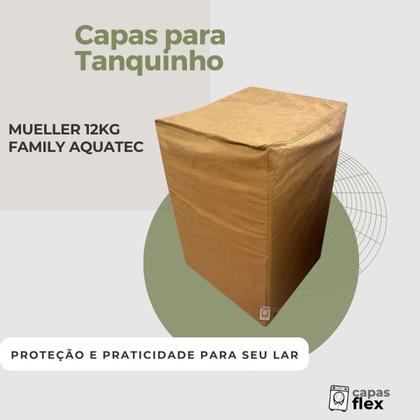 Imagem de Capa para tanquinho mueller 12kg family aquatec impermeável flex