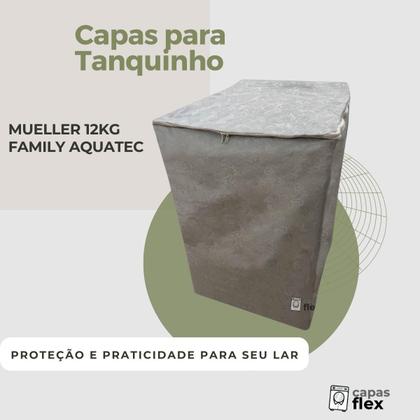 Imagem de Capa para tanquinho mueller 12kg family aquatec impermeável flex