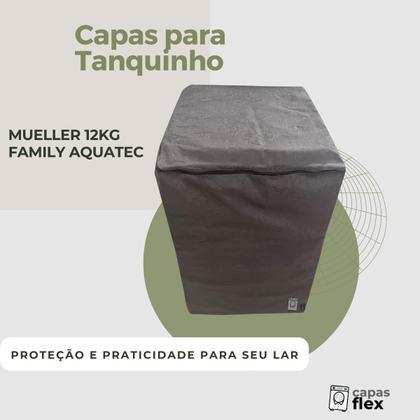 Imagem de Capa para tanquinho mueller 12kg family aquatec impermeável flex