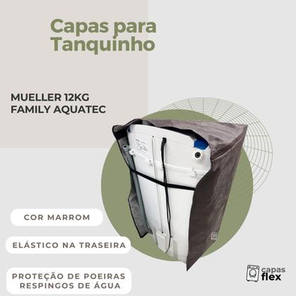 Imagem de Capa para tanquinho mueller 12kg family aquatec impermeável flex
