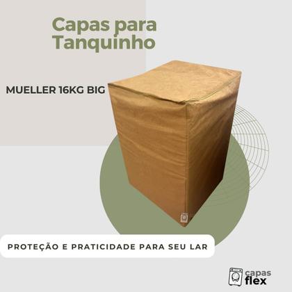Imagem de Capa para tanquinho mueller 16kg big impermeável flex
