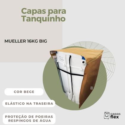 Imagem de Capa para tanquinho mueller 16kg big impermeável flex