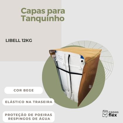 Imagem de Capa para tanquinho semi automática libell 12kg impermeável flex