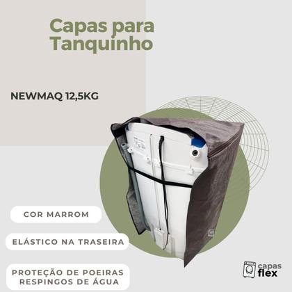 Imagem de Capa para tanquinho semi automático newmaq 12,5kg impermeável flex