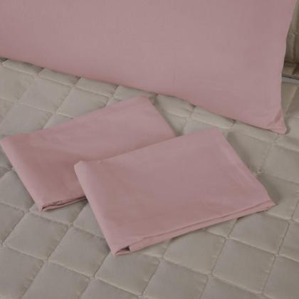 Imagem de Capa para Travesseiro Fofuxão Liso 1,46m x 46cm com Zíper Algodão