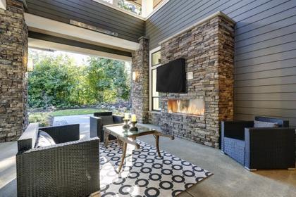 Imagem de Capa para TV 42 43 polegadas LED LCD com abertura traseira