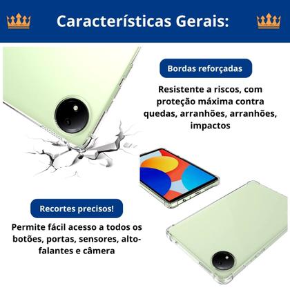 Imagem de Capa para Xiaomi Redmi Pad SE 8,7” - TPU transparente