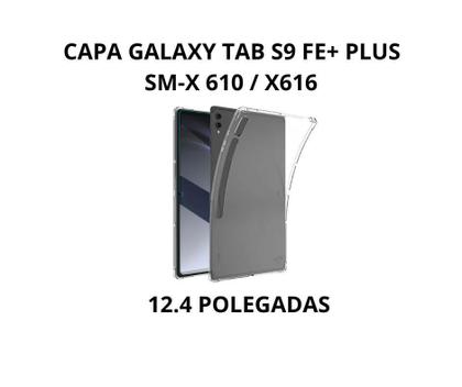 Imagem de Capa + Película Hidrogel Compatível Para Tab S9 Fe+ Plus