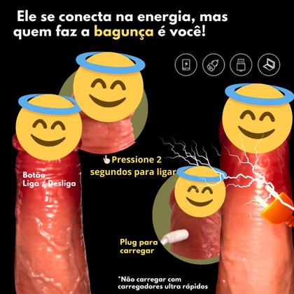 Imagem de Capa Peniana Com Vibrador À Distância Extensora Pinto Glande