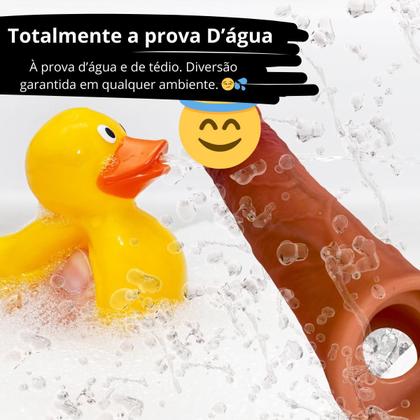 Imagem de Capa Peniana Com Vibrador À Distância Extensora Pinto Glande