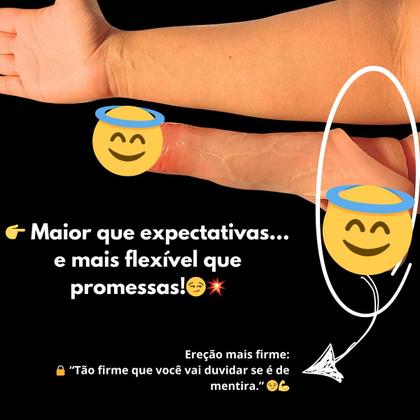 Imagem de Capa Peniana Com Vibrador À Distância Extensora Pinto Glande