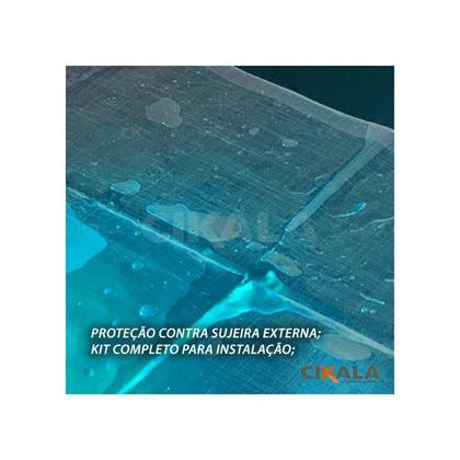 Imagem de Capa Piscina Translúcida CK300 6x4 Metros+Kit Instalação
