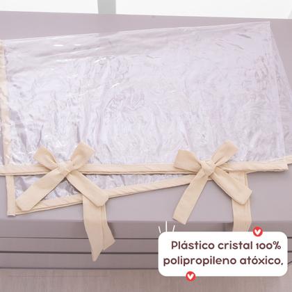 Imagem de Capa Plastica para Trocador Anatomico Caqui Impermeavel