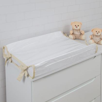 Imagem de Capa Plastica para Trocador Anatomico Caqui Impermeavel