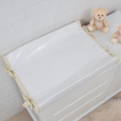 Imagem de Capa Plastica para Trocador Anatomico Caqui Impermeavel