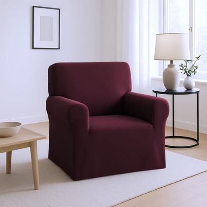 Imagem de Capa Poltrona Do Papai Sofá 1 Lugar Avulsa Lisa Coladinha Várias Cores