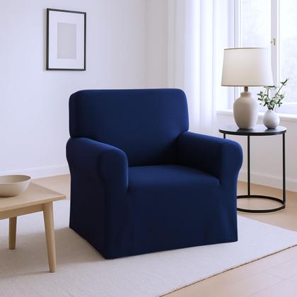 Imagem de Capa Poltrona Do Papai Sofá 1 Lugar Avulsa Lisa Coladinha Várias Cores