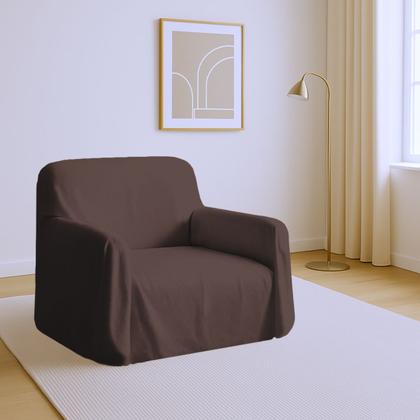 Imagem de Capa Poltrona Do Papai Sofá 1 Lugar Avulsa Lisa Coladinha Várias Cores