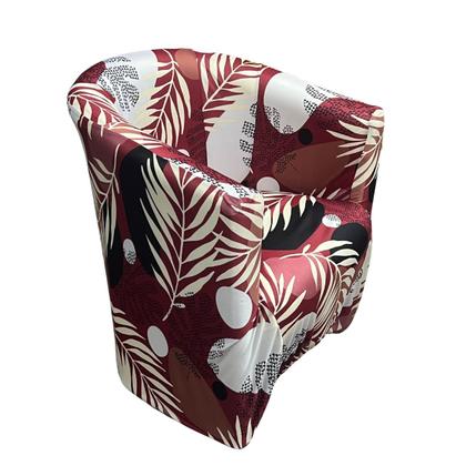 Imagem de Capa Poltrona ferradura Estampa