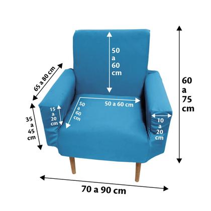 Imagem de Capa Poltrona Sala.