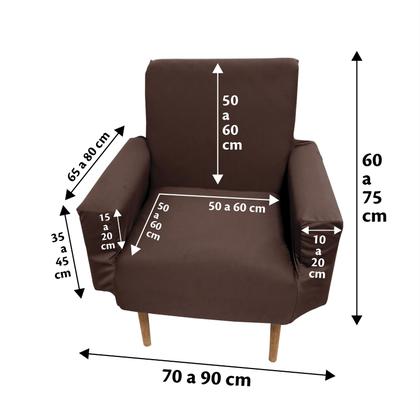 Imagem de Capa Poltrona Sala.