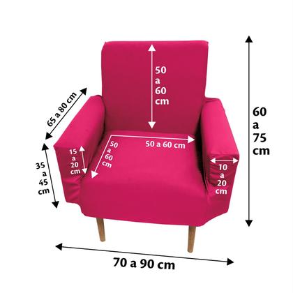 Imagem de Capa Poltrona Sala.