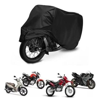 Imagem de Capa Pra Moto Impermeável Proteção Contra Sol Chuva Raios Uv