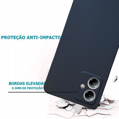 Imagem de Capa Premium Aveludada Anti Impacto Compativel Com  Motorola Moto G14