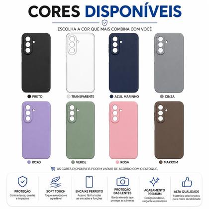 Imagem de Capa Premium Soft Touch Samsung Galaxy A26 Aveludada Anti Impacto