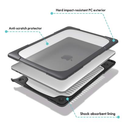 Imagem de Capa ProCase para MacBook Pro de 13 polegadas 2023 M2/M1 - preta