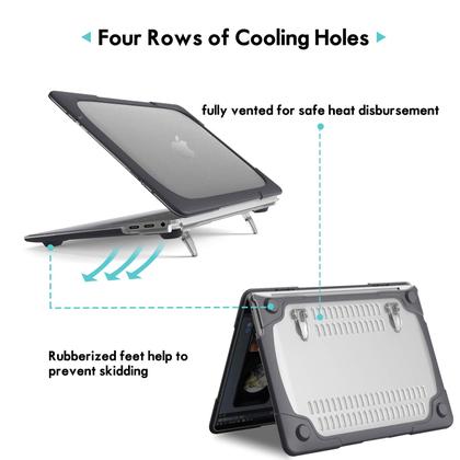 Imagem de Capa ProCase para MacBook Pro de 13 polegadas 2023 M2/M1 - preta
