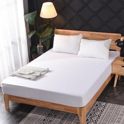 Imagem de Capa Protetor Colchão Casal Impermeável Com Elástico 138x188