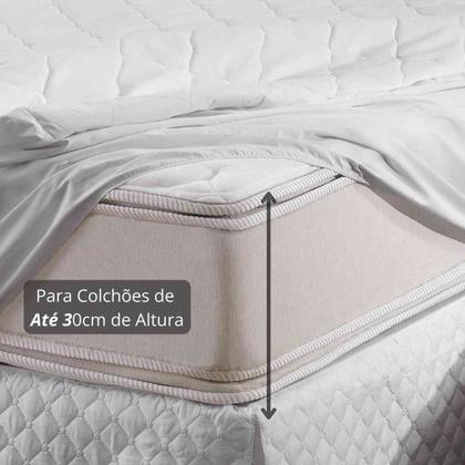 Imagem de Capa Protetor Colchão Solteiro Altenburg Impermeável Microfibra