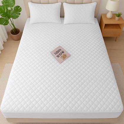 Imagem de Capa Protetor de Colchão Impermeavel 01 Peça Casal Padrão Box Matelado Com Elastico Silencioso Proteção