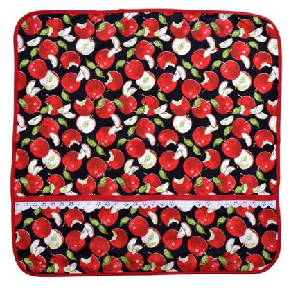 Imagem de Capa Protetor Pano Tampa Fogão Estampado 4 Bocas