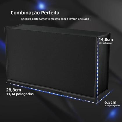 Imagem de Capa Protetora À Prova d'Água Para Console Switch 2 Premium E Dock, Proteção Contra Arranhões E