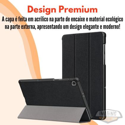 Imagem de Capa Protetora Anti Impacto Para Galaxy Tab A9+ Auto-Sleep