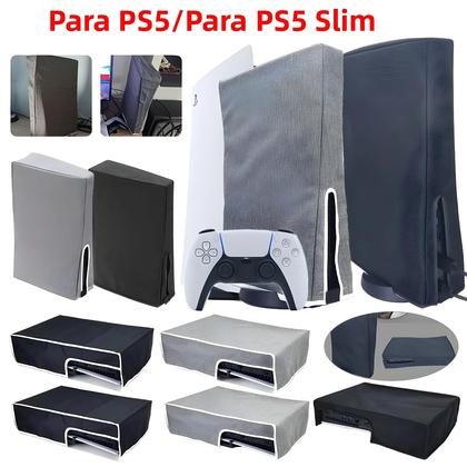 Imagem de Capa Protetora Anti-Poeira Para Console De Jogo PS5, Case Protetora Para PlayStation 5 Slim
