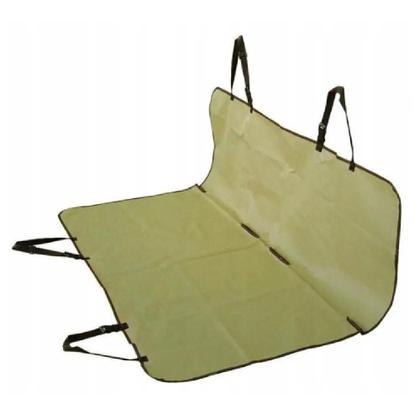 Imagem de Capa protetora banco carro dobravel transporte pet cachorro gato verde