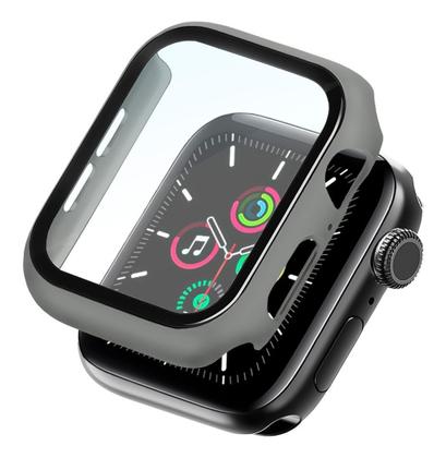 Imagem de Capa Protetora Case Bumper Silicone com Película Compatível AppleWatch Iwo 38/40/42/44mm