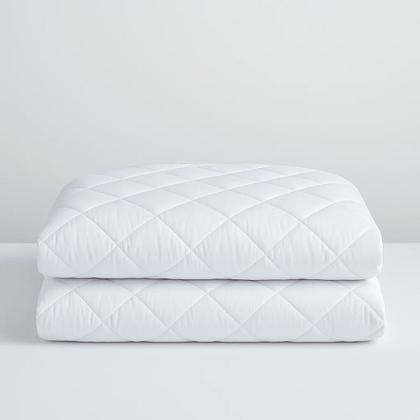 Imagem de Capa Protetora Colchão Queen Antiácaro e Antialérgica Matelassê 170 Fios Toque Pêssego Suave e Silenciosa Tecido Respiravel