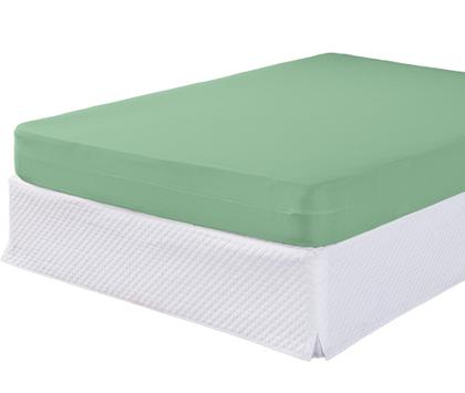 Imagem de Capa Protetora Colchão Queen Com Zíper Cama Box Malha Algodão 30cm Alt.